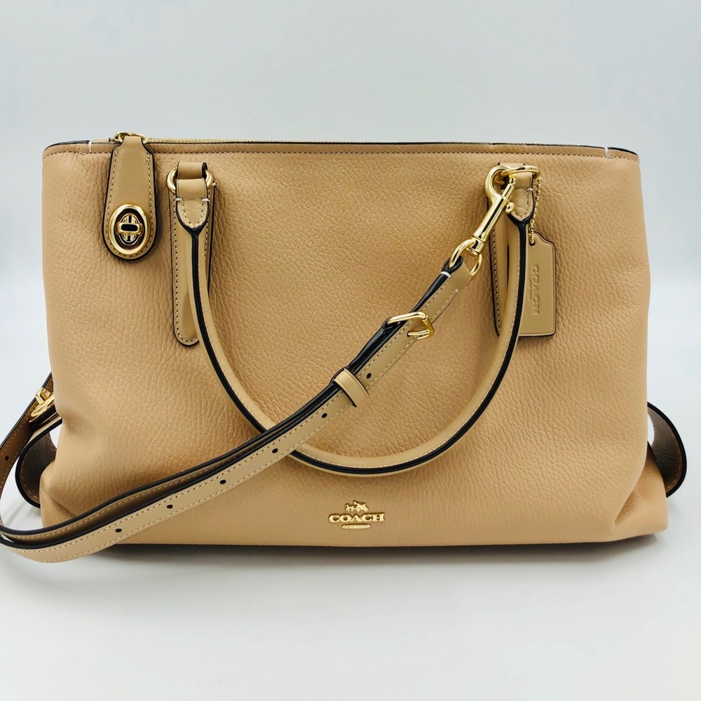 Coach Brooklyn Carryall In Beechwood-Mint